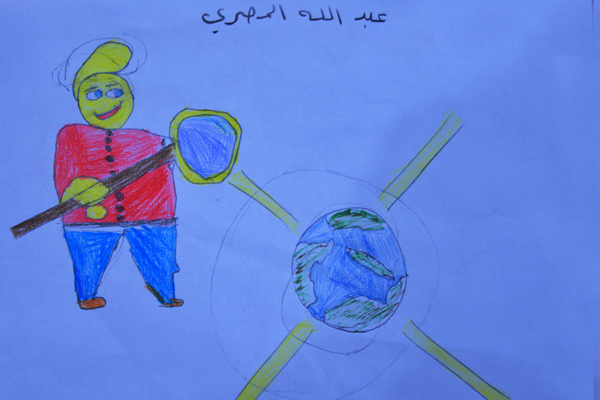 Hanan Foundation-Abadallah Al Masri drawing