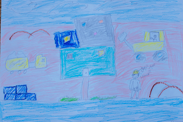 Hanan Foundation- Abed Elrahman el Hasan drawing