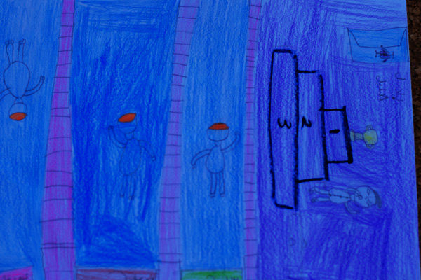 Hanan Foundation- Bilal Khalil drawing