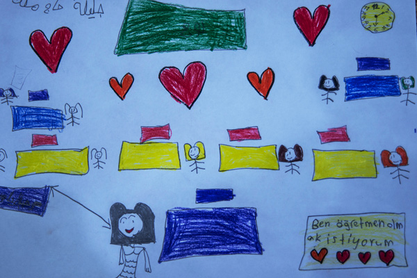 Hanan Foundation- Jalilah Hajj Malek drawing