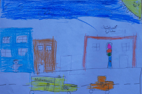 Hanan Foundation- Layth Muslimani drawing