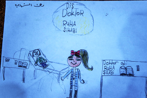 Hanan Foundation- Raha Shahabi drawing