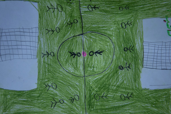 Hanan Foundation- Rateb Alfaraj drawing