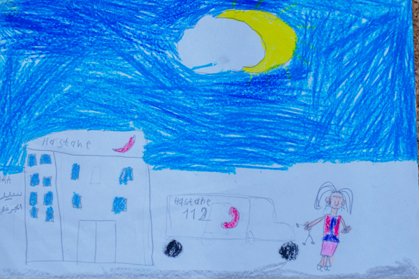 Hanan Foundation- Sedra Shergali drawing