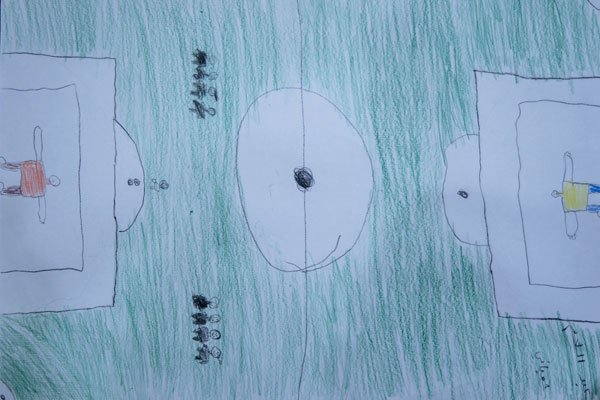 Hanan Foundation Abed Alsalam Shabani drawing