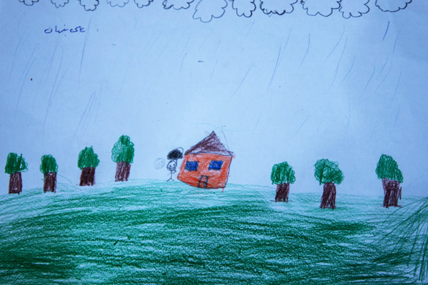 Hanan Foundation- Ali Nibhan drawing