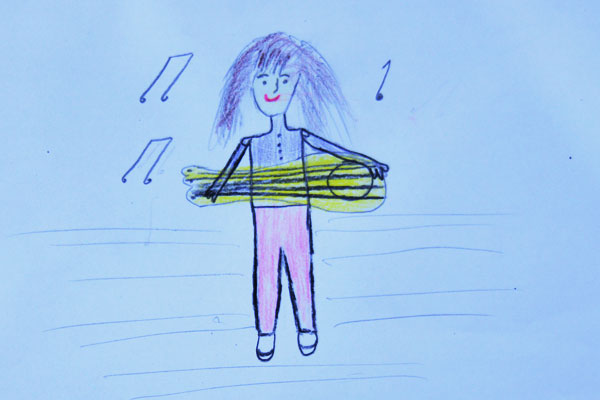 Hanan Foundation Aya Oussy drawing