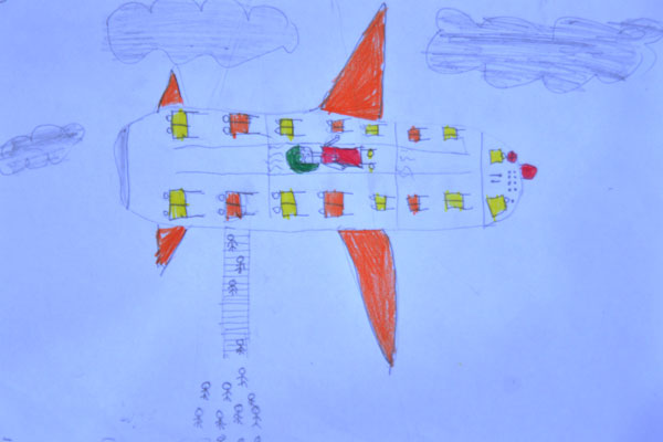 Hanan Foundation Gilan Akash drawing