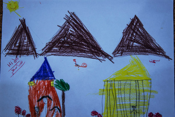 Hanan Foundation Hiba Allah Mattar drawing