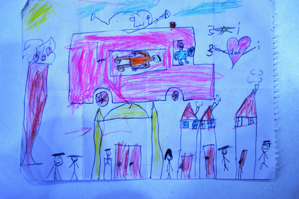 Hanan Foundation Imad Makdoud drawing