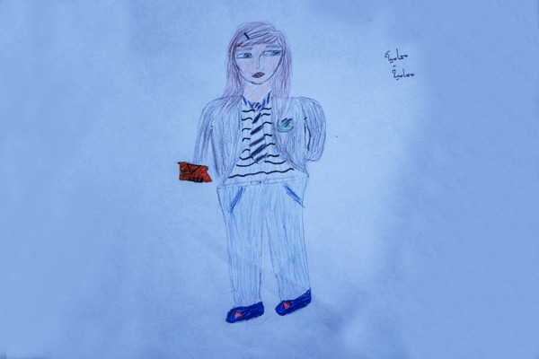 Hanan Foundation Inass Ayoub drawing