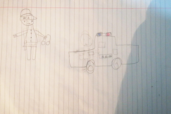 Hanan Foundation Louay Abu Rass drawing