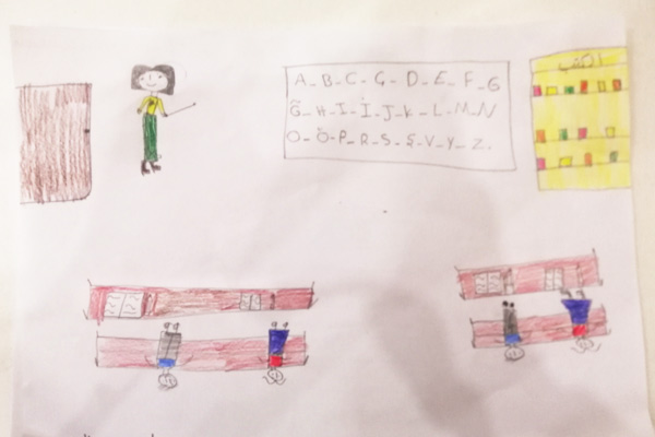 Hanan Foundation Maram Wahbi Al Mahrous drawing