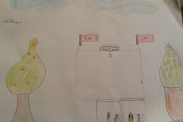 Hanan Foundation Marhan Al Anni drawing