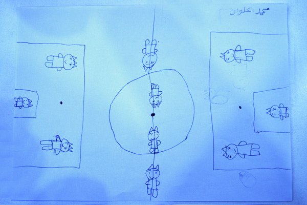 Hanan Foundation Mohamed Alwan drawing