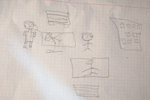 Hanan Foundation Mohammed Abu Rass drawing