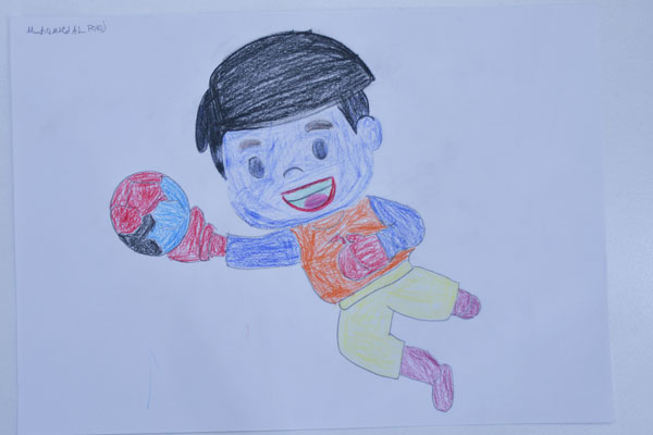 Hanan Foundation Mohammed Al Faraj drawing