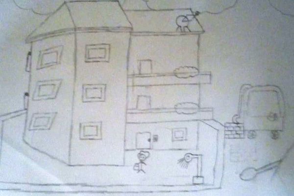 Hanan Foundation Mohammed Nadeem Al Sakal drawing