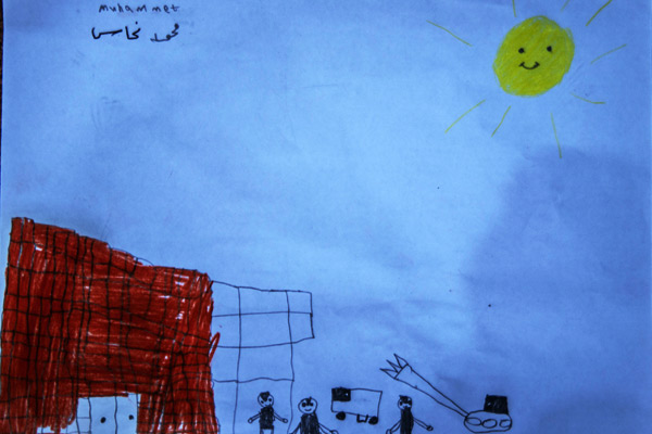 Hanan Foundation- Mohammed Nahas drawing