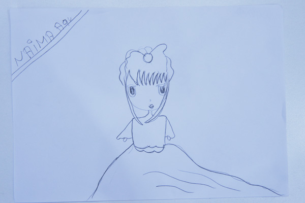 Hanan Foundation Nayema Ako drawing