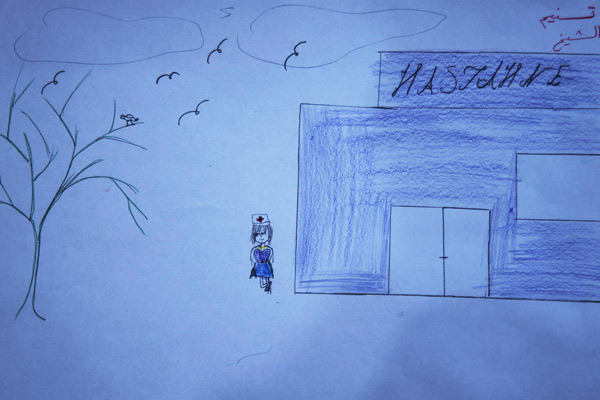 Hanan Foundation Tasnim Alshikh drawing