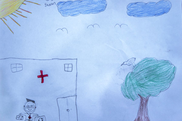 Hanan Foundation Yazan Jarour drawing