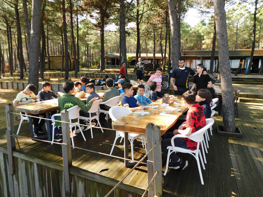 Camp for the young boys in nature included some lectures with Dr Amin Sheikh about self confidence and how to be an influential individual in the society.