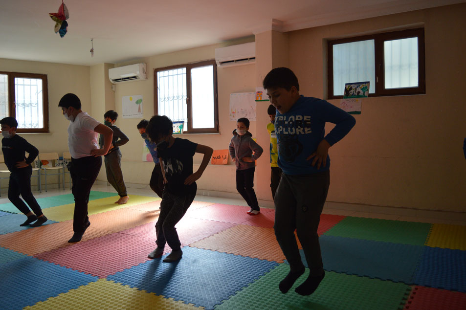 Karate and Kung Fu session with Coach Bassem to build healthy and strong bodies